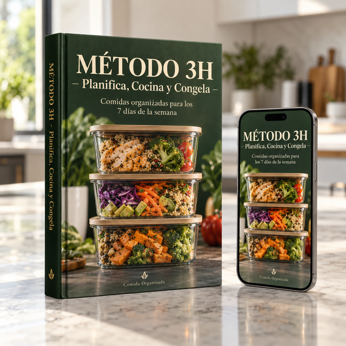 Método 3H: Planifica, Cocina y Congela + 8 BONUS
